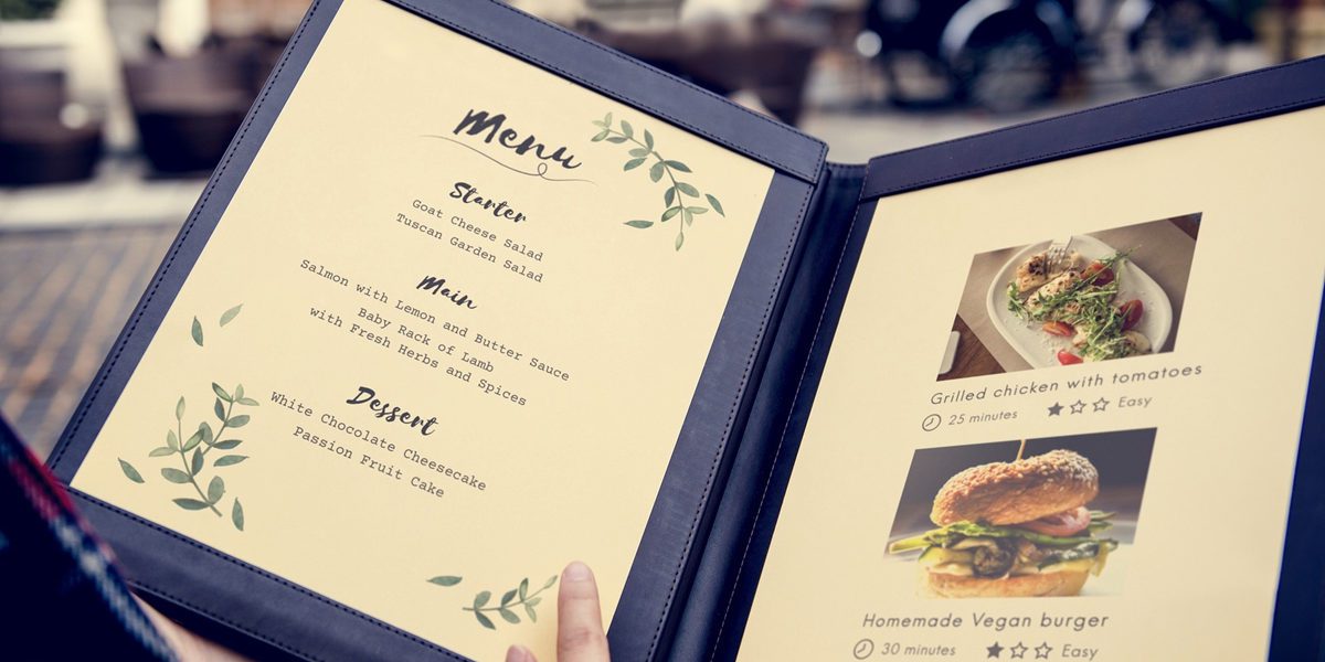 Come creare il menù per il tuo ristorante: l’importanza del porta menù