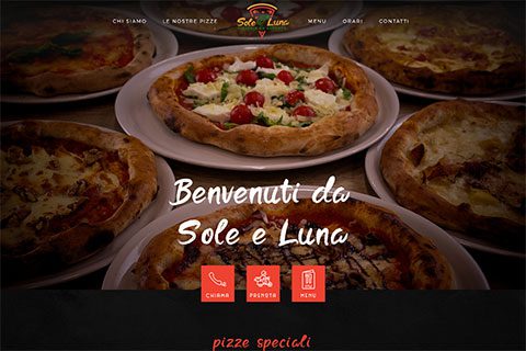 Pizzeria da asporto Sole e Luna