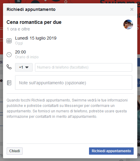 Richiedi appuntamento