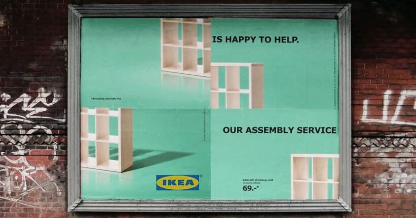 idea creativa pubblicità Ikea