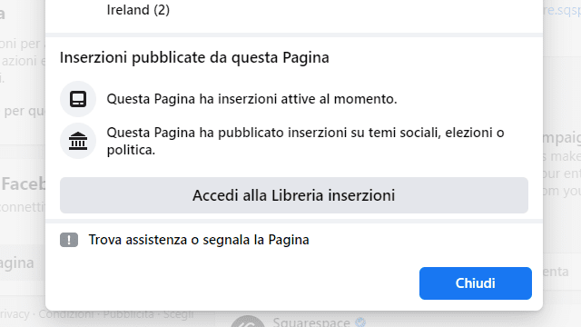 accedi alla libreria inserzioni